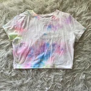 Wild Fable Handmade tie dye crop tee thumbnail 2