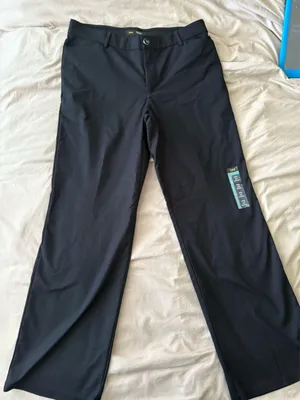 Black Lee Trousers Regular Fit Mid-Rise thumbnail 3