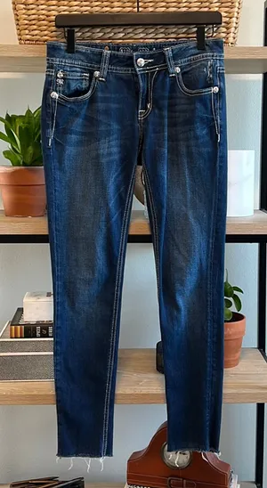 Miss Me Skinny Low-Rise Jean, 27 thumbnail 1