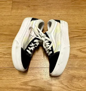 Vans tie die lace up platform sneakers thumbnail 4