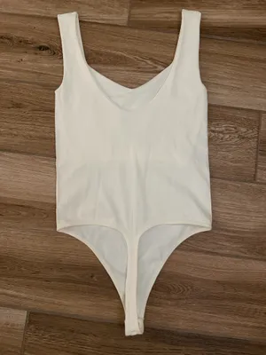 Free People White Bodysuit Intimately thumbnail 2