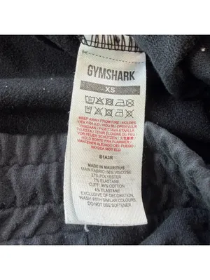 Gymshark Pippa Training Joggers Black High Rise Tapered Sweatpants Women’s XS thumbnail 6