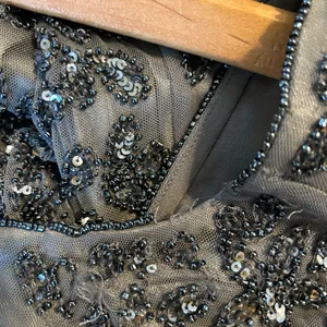NBD X‎ Revolve Irena Dress Bead and Sequin Embellishments Gray Sz M thumbnail 13