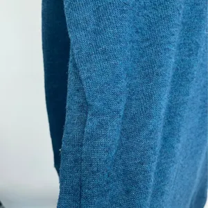 Old Navy Womens Blue Marl Boatneck Drop Shoulder Knit Sweater Large thumbnail 3