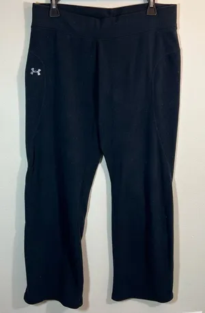 Under Armour Women’s Black‎ Fleece Sweatpants Medium Base Layer thumbnail 1