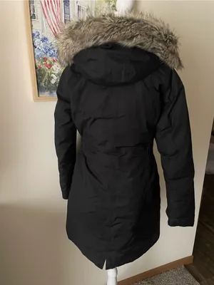 The North Face Women's Arctic Down Parka Jacket Small Black thumbnail 8