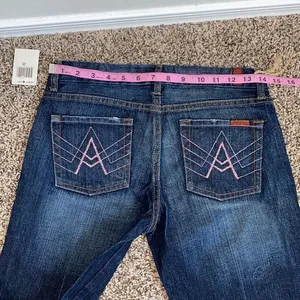 7 for‎ all mankind women’s a pocket jean capris size 26 waist thumbnail 7