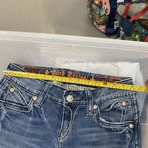 Rock revival Jeans Y2K woman size 29 thumbnail 10
