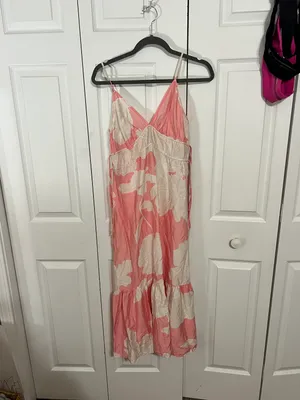 Colorful Floral Tie Strap Sun Dress thumbnail 2