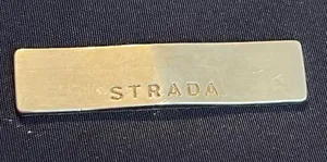 Vintage Strada Navy Blue Purse Handbag Crossbody Several Compartments thumbnail 7