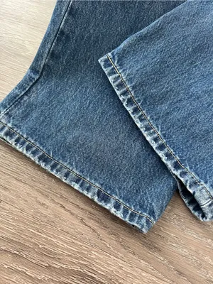 Levi’s Low Pro Straight Jeans Size 31 Breathe Out Distressed Medium Wash 90s thumbnail 10