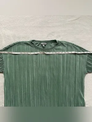 Marc New York Mint Green Textured Blouse size M thumbnail 8