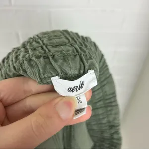 Aerie Babewatch Green Pull On Casual Shorts Size XL thumbnail 3