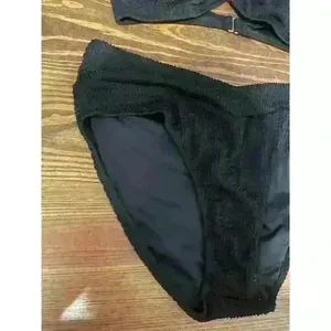Amazon NWOT Black High Waisted Bikini, size M thumbnail 5