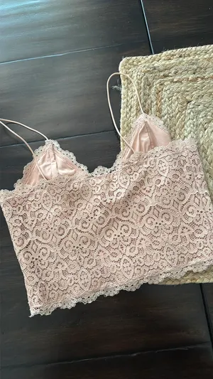 Garage Lace Crop Tank  thumbnail 2