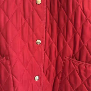 BURBERRY LONDON Women’s Red Diamond Quilted Jacket Size S thumbnail 3