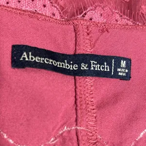Abercrombie Fitch Women Lace Trim‎ Cami M Rose Swiss Dot Romantic Coquette Y2K thumbnail 6