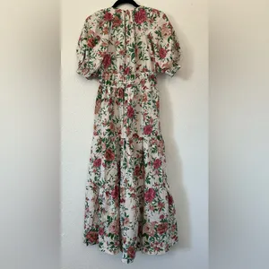 Anthropologie The Somerset Maxi Dress: Puff Sleeve Edition Sz small nwt thumbnail 9
