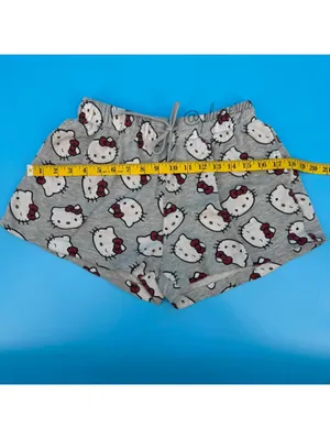 Hello Kitty Women's Sleep Shorts Casual Summer Loungewear Girlhoodcore Size S thumbnail 4
