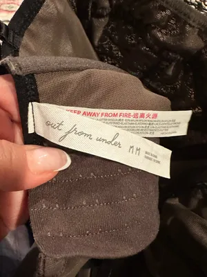 Urban Outfitters Out From Under Modern Love Corset Washed Black M thumbnail 10