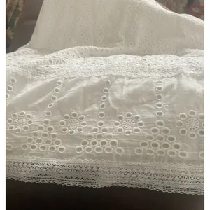 RALPH LAUREN White Cotton Voile Floral Eyelet Dress Size 10, $55, B53 thumbnail 8