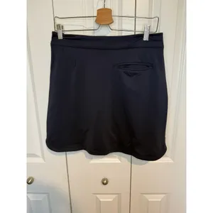 Peter Millar Alice Petal Hem Golf Skort Women's size Small Navy Blue thumbnail 3