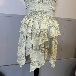 Cider Lace Ruffle Detail Asymmetric Mini Dress thumbnail 16