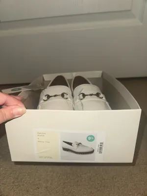 White target a new day loafers with gold chain accent nwt thumbnail 1