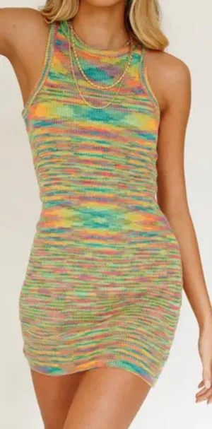 On The Horizon Knit Mini Dress thumbnail 1
