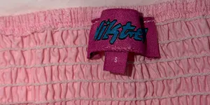 Pink Edikted Strapless Bubble Top thumbnail 3