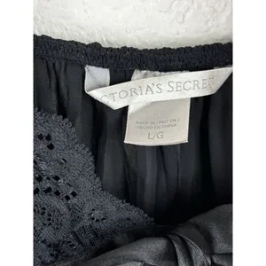 Victoria's Secret Womens Negligee Size Large Sheer Lace Sexy Romantic Nightgown thumbnail 6