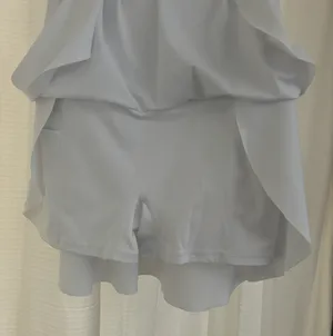 Amazon White Tennis Skirt With Built In Shorts And Pocket thumbnail 3