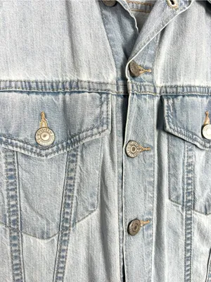 Levi’s Type III Short Sleeve Denim Jumpsuit Light Wash Small thumbnail 9