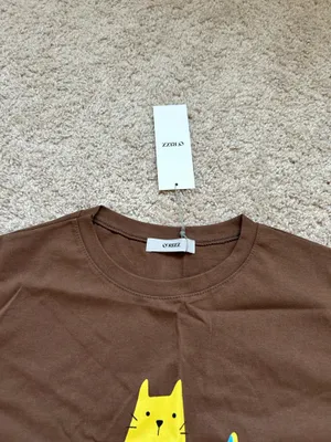 Polka Dot Cat Tee. XS thumbnail 6