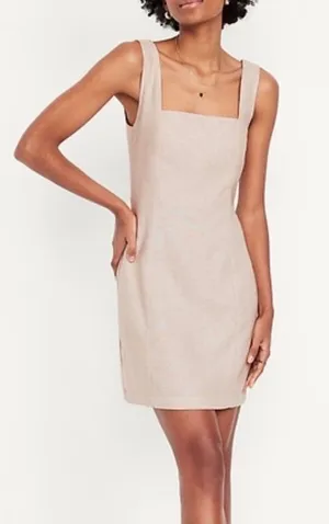 Old Navy Linen Blend Mini Dress thumbnail 1