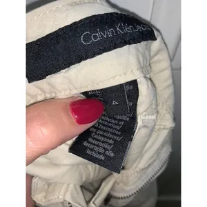 Calvin Klein Women's Beige Cargo Capri Pants Size 4 Casual‎ thumbnail 5