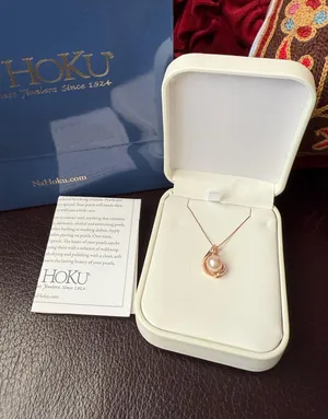 Na Hoku Rose Gold Pearl Pendant Necklace pre used thumbnail 1