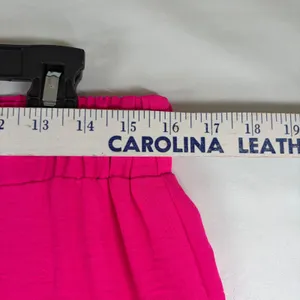 Cato Hot Pink Tiered Palazzo Pant Wide Leg Elastic Waist Lightweight Trouser Med thumbnail 8