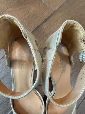 Nine West Wedge Ankle-Strap Sandals in Taupe - C16-026 thumbnail 2