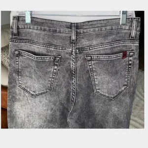 That's It Jeans Womens Sz‎ 32 Stretch Black Wash Denim Skinny Leg Grungy thumbnail 7