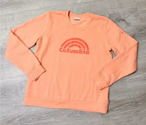 •COLUMBIA• PEACH LOGO SWEATSHIRT thumbnail 1