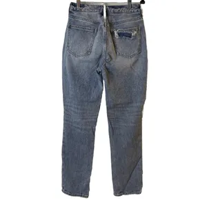 PacSun Womens 25 Blue Mom Jean‎ Thrashed High Waisted Straight Leg Denim Preppy thumbnail 2