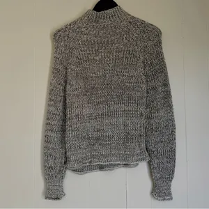 MADEWELL Marled Cotton Mock Neck Sweater Medium thumbnail 5