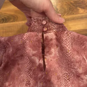 Altar’d state pink tier dress‎ size small thumbnail 5