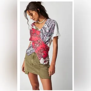 Free People Pick Your Scarf Tunic NWT Size Large thumbnail 3