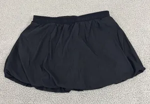 Aritzia Golden Deuce‎ Micro Bubble Skirt Skort Black Athletic Women's Medium thumbnail 1