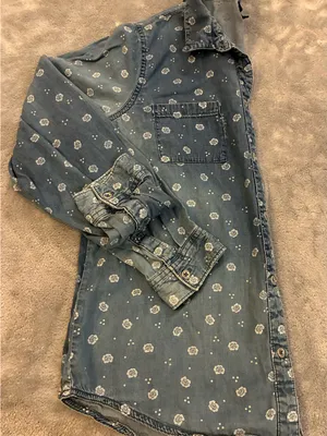 Women’s Basic Editions Brand Denim Printed Button thumbnail 11