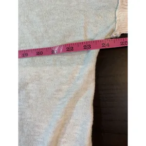 Free People Beach Boho Colorblock‎ Linen Blend Sweater Women XS Oversized Resort thumbnail 10