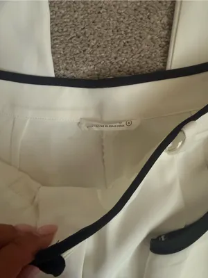 12th Tribe White and Black Pant Set thumbnail 5