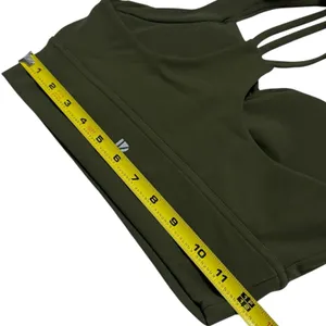 BuffBunny Rosa Sports Bra Deep Olive Green Athletic Outdoors Gym Workout XS‎ thumbnail 6